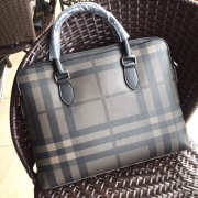 Burberry Large Briefcase from London Check Fabric Bag - 6