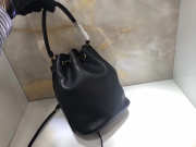 Prada calf leather bucket bag 1BH038 18×12×23cm  - 6