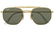  Ray-Ban Icons Sunglasses  Round  Marshal Green Classic G-15 - 4