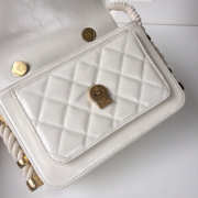 Chanel Flap Bag white AS0074 - 2