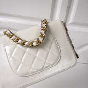 Chanel Flap Bag white AS0074 - 3