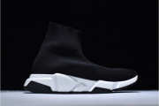 Balenciaga Speed Trainer Triple Black And White shoes - 4