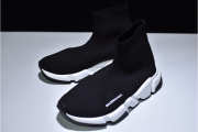 Balenciaga Speed Trainer Triple Black And White shoes - 3