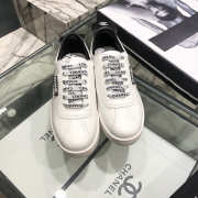 Chanel Sneakers White & Black - 6