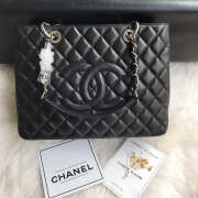 Chanel Tote Black Lambskin  - 1