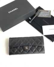 Chanel Wallet Caviar With Silver Hardware - 5