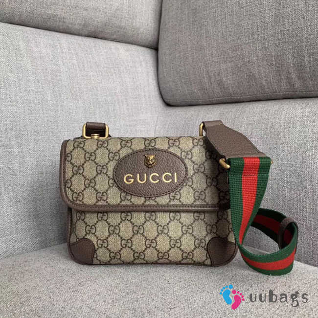 Gucci GG Supreme small messenger bag - 1