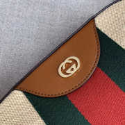 Gucci Vintage canvas shoulder bag - 2