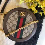 Gucci Ophidia mini GG round shoulder bag  - 1