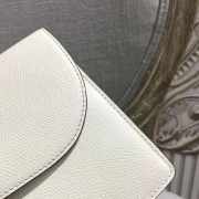 DIOR WHITE  SADDLE-CLUTCH VAN KALFSLEER - 3