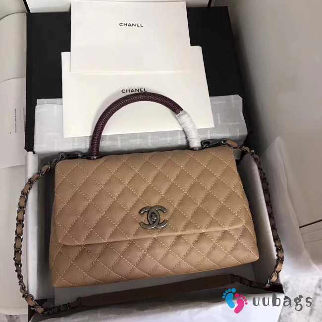 Chanel Flap Bag With Top Handle - 1