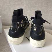 DIOR TECHNICAL KNIT OBLIQUE MID-TOP SNEAKER - 5