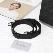 LADY DIOR BLACK ULTRA-MATTE BAG SO BLACK - 6