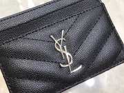 YSL Card Holder Black Silver & Gold & all Black - 6