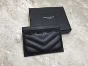 YSL Card Holder Black Silver & Gold & all Black - 2