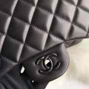 Chanel 30cm CF Lambakin Bag All Black - 5