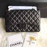 Chanel 30cm CF Lambakin Bag All Black - 6