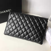 Chanel Palm print calfskin clutch 002 - 4