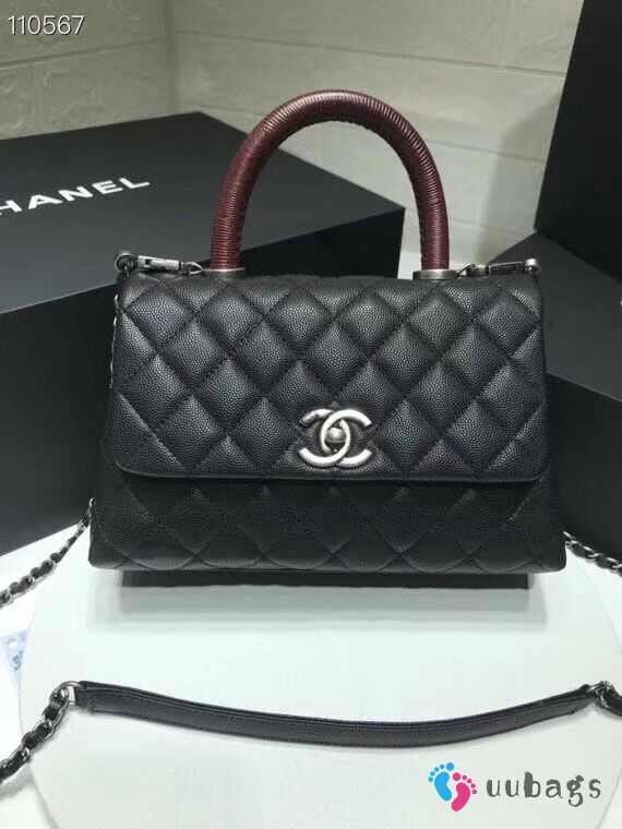 Chanel Flap Bag With Top Handle Small - 1