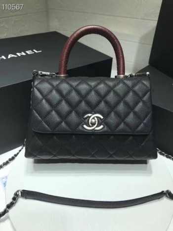 Chanel Flap Bag With Top Handle Small