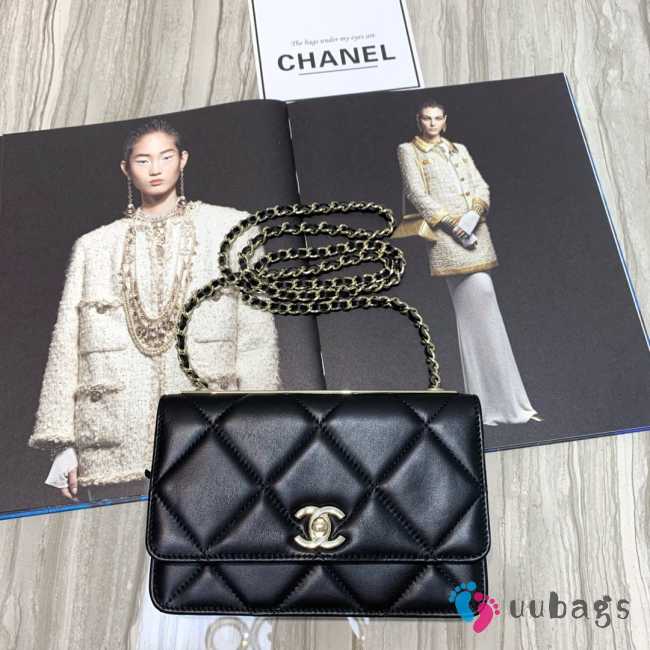 Chanel Trendy CC  WOC Gold hardware black 19cm - 1