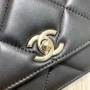 Chanel Trendy CC  WOC Gold hardware black 19cm - 6