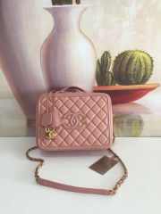 Chanel Vanity Bag Pink - 1