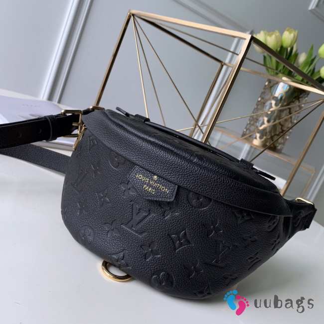 Louis Vuitton M43644 Black Bum Bag 37x14x13cm - 1