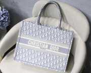 Dior Book Tote Grey Small - 1