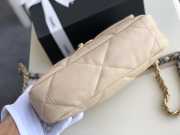 Chanel 19 Flap small Bag Beige 26cm - 6