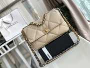 Chanel 19 Flap Medium Bag Beige 30cm - 5