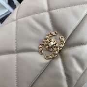 Chanel 19 Flap Large Bag Beige 36cm - 3