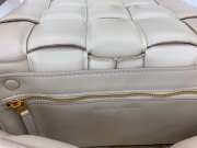 BOTTEGA VENETA PADDED CASSETTE BAG WHITE - 3