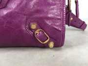 Balenciaga motorcycle bag Purple - 6