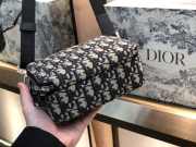 Dior Oblique Jacquard Pouch 17x12.5 cm - 3