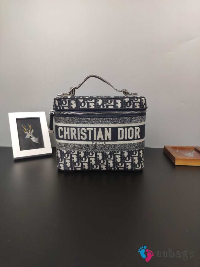 Dior Oblique Vanity Bag 28x20.5x15.5cm - 1