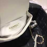 Chanel CF Mini Pear Bag white 18cm - 6