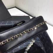 Chanel CF Mini Pear Black Bag 18cm - 3