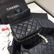 Chanel CF Mini Pear Black Bag 18cm - 6