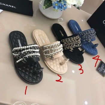 Chanel slippers