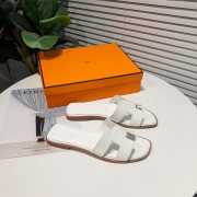 hermes slippers calfskin - 2