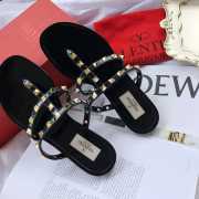 Valentino Slippers Black - 6