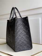 Louis Vuitton Onthego Black MM Bag - 2