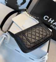 Chanel Axillary Black Bag 25cm - 2