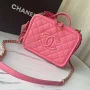 Chanel Vanity Bag pink 21cm - 1