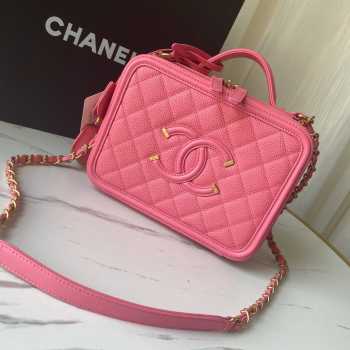 Chanel Vanity Bag pink 21cm