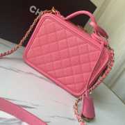 Chanel Vanity Bag pink 21cm - 6