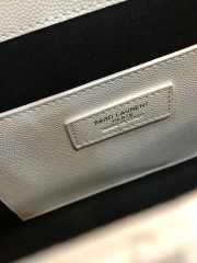 YSL ENVELOPE White MEDIUM BAG  - 6