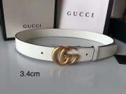 Gucci White Belt - 2