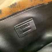 Fendi Baguette MIini Brown Sheepskin Bag 18.5x4.5x12cm - 2